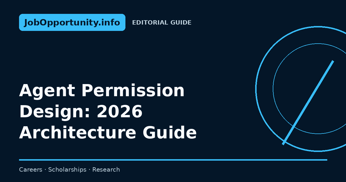 Agent Permission Design: 2026 Architecture Guide