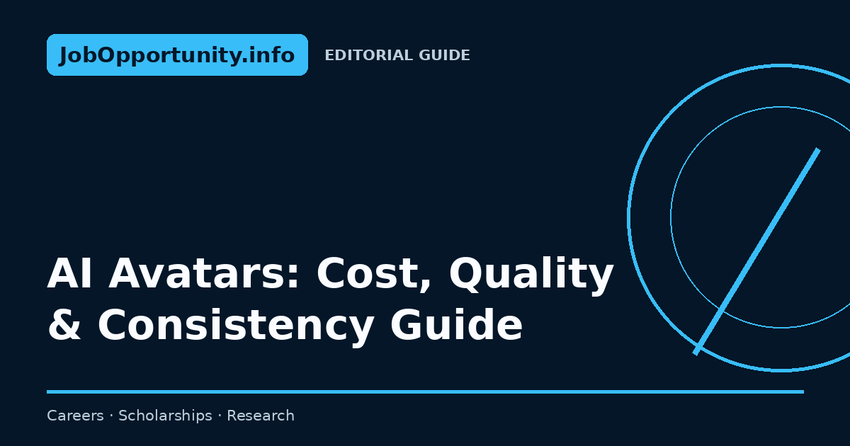 AI Avatars: Cost, Quality & Consistency Guide