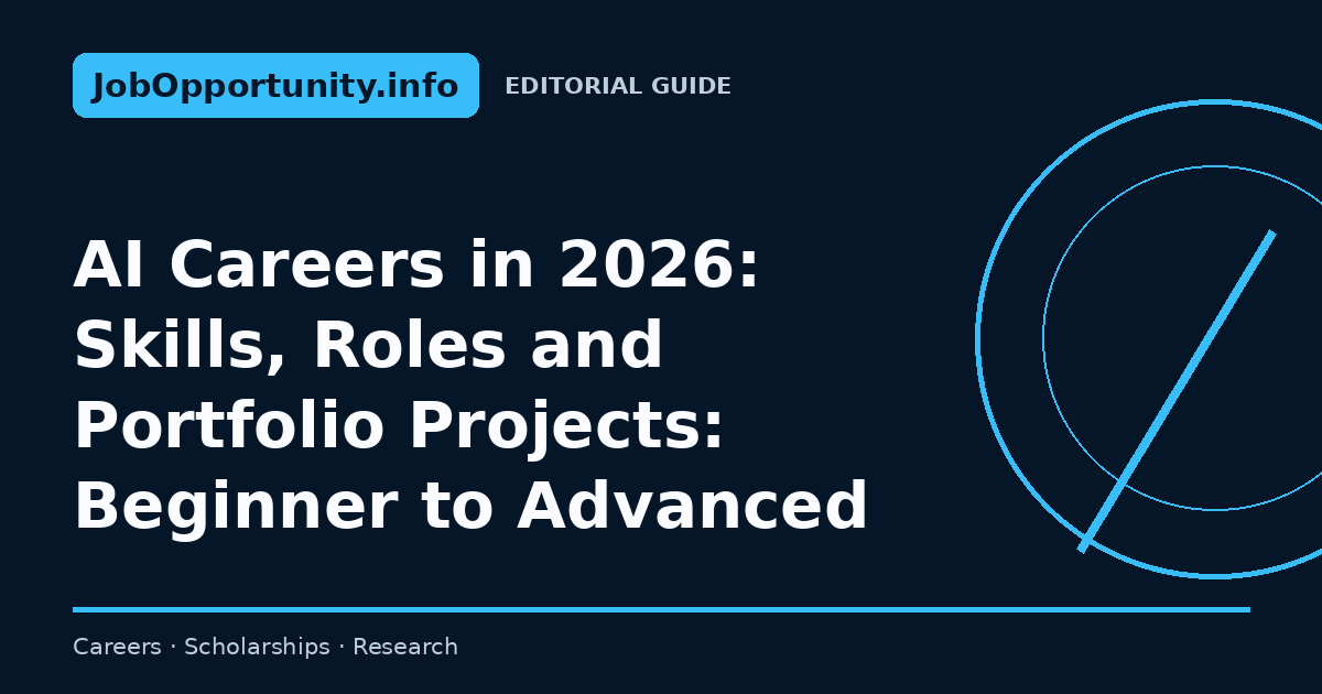 AI Careers in 2026: Skills, Roles and Portfolio Projects: Beginner to Advanced