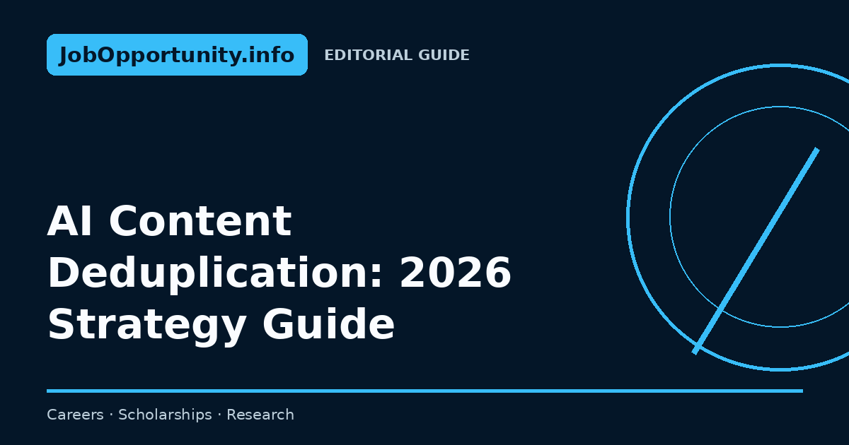 AI Content Deduplication: 2026 Strategy Guide