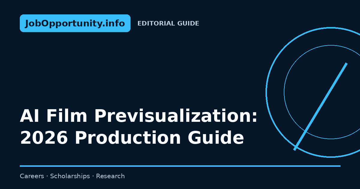AI Film Previsualization: 2026 Production Guide