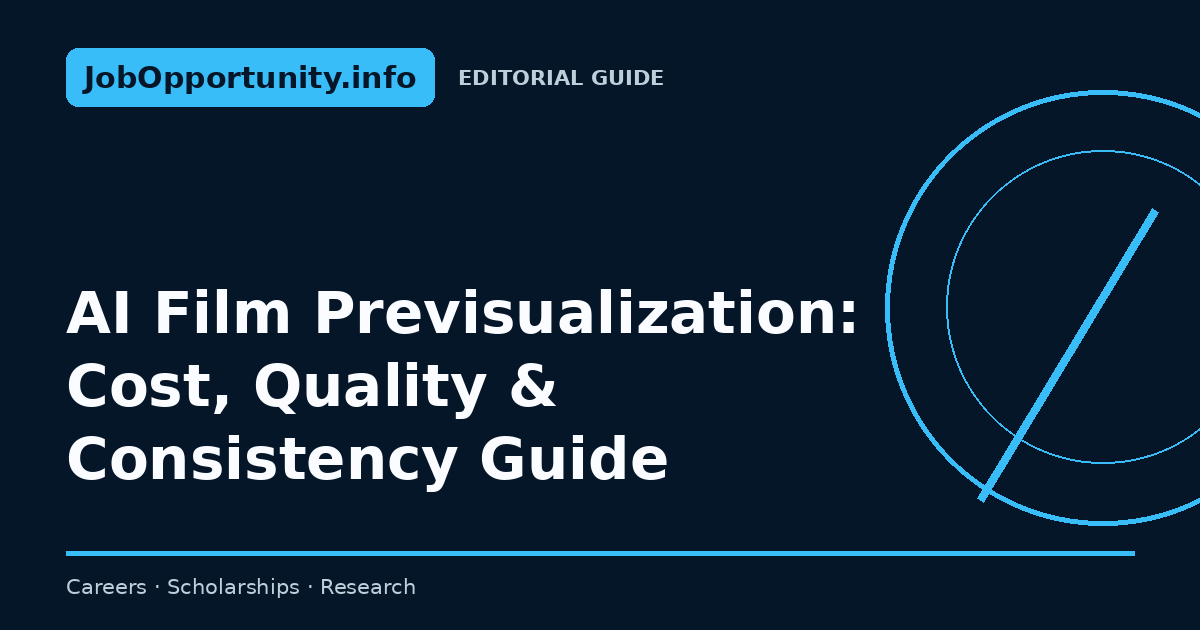 AI Film Previsualization: Cost, Quality & Consistency Guide