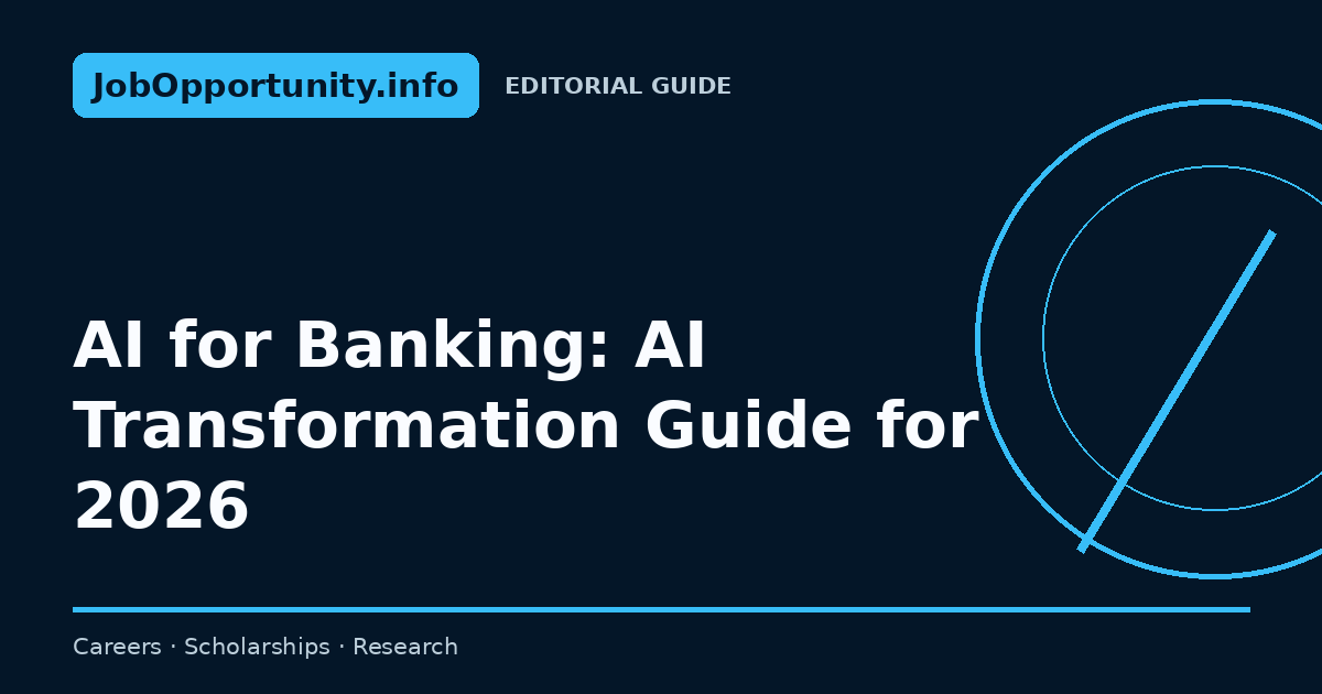 AI for Banking: AI Transformation Guide for 2026