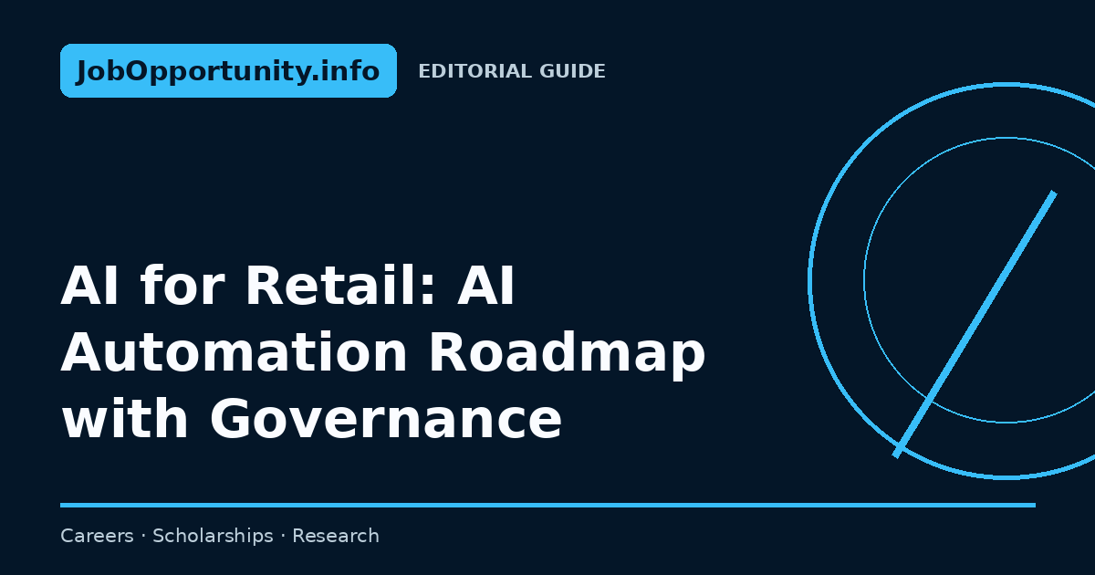 AI for Retail: AI Automation Roadmap with Governance
