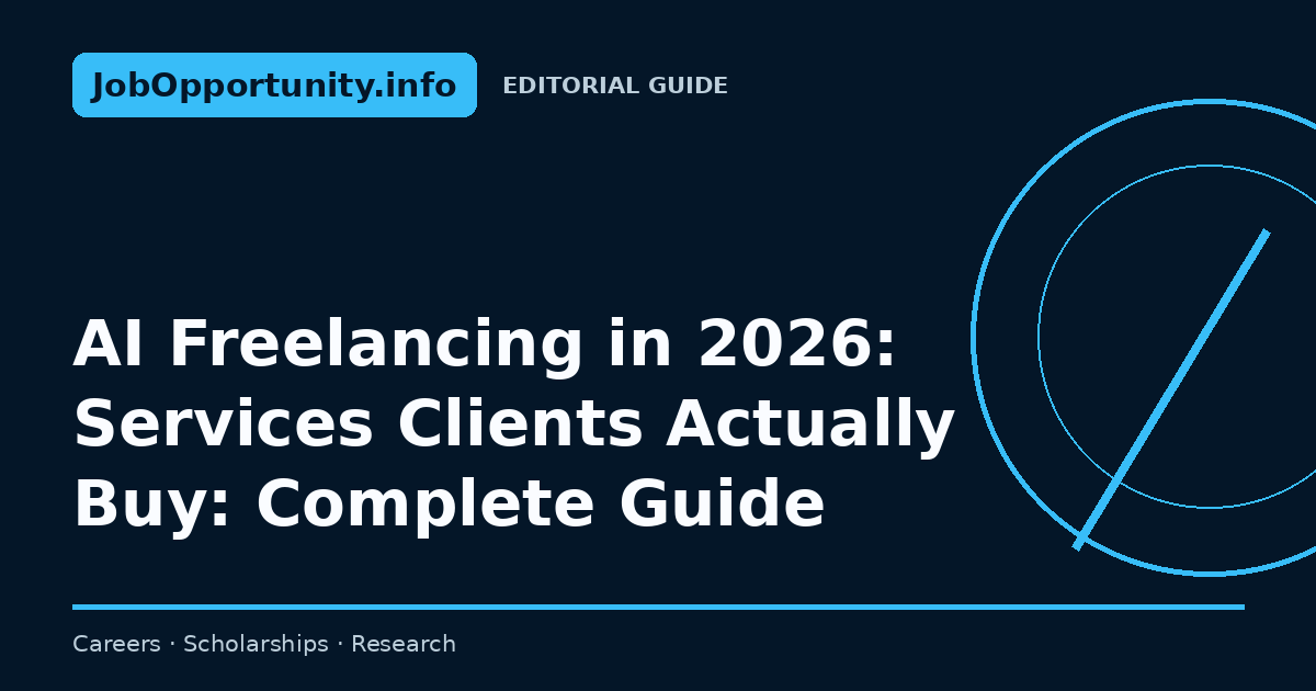 AI Freelancing in 2026: Services Clients Actually Buy: Complete Guide