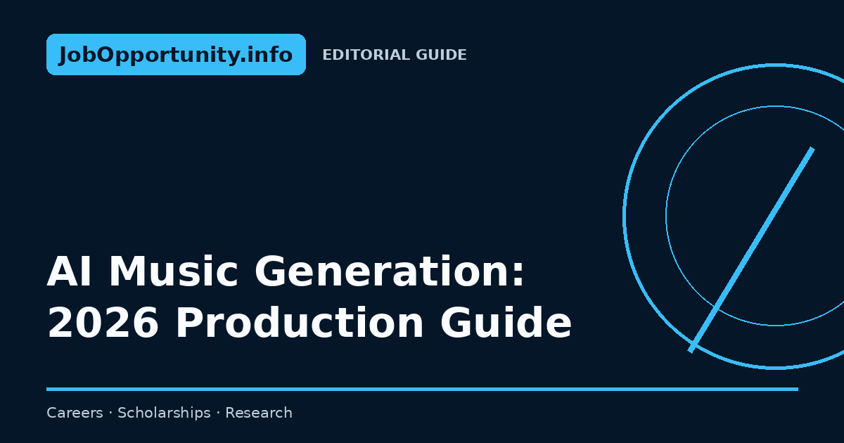 AI Music Generation: 2026 Production Guide