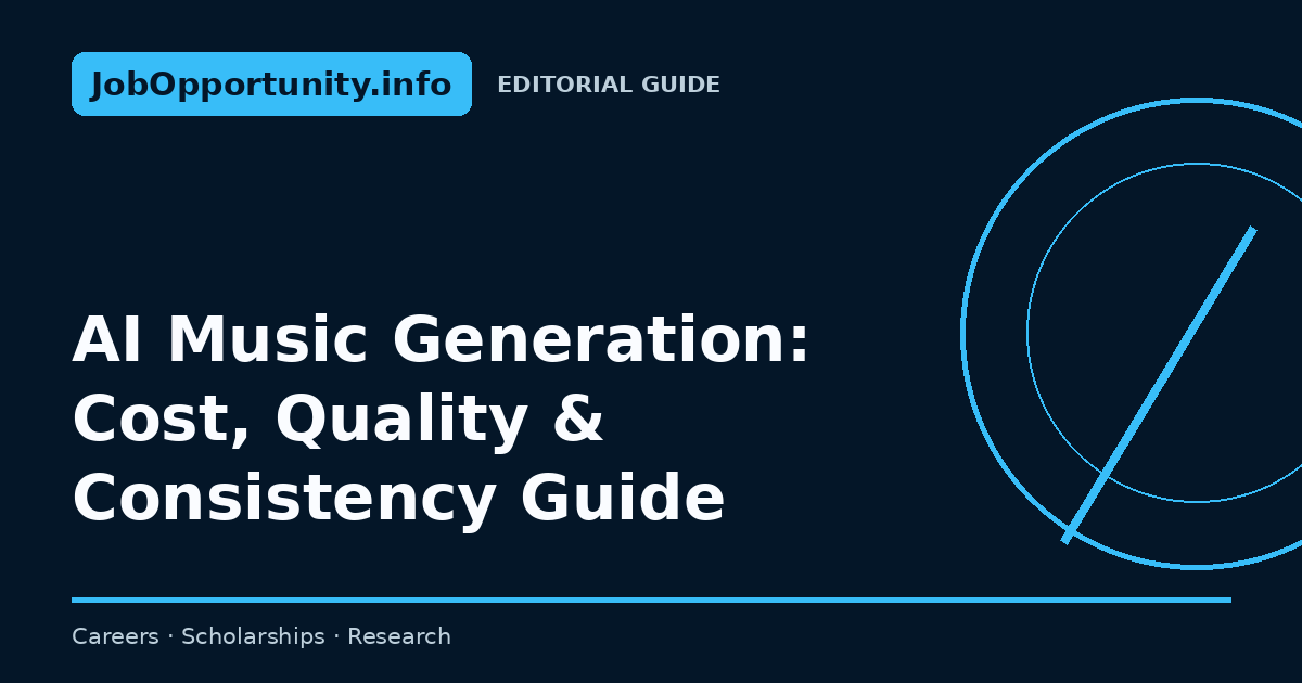 AI Music Generation: Cost, Quality & Consistency Guide