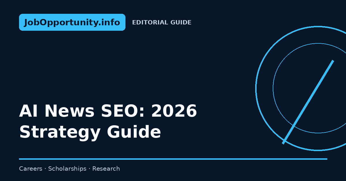 AI News SEO: 2026 Strategy Guide