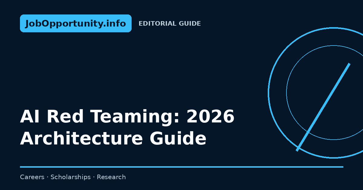 AI Red Teaming: 2026 Architecture Guide