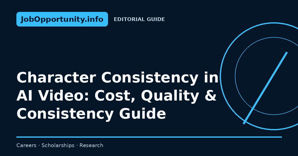 Character Consistency in AI Video: Cost, Quality & Consistency Guide