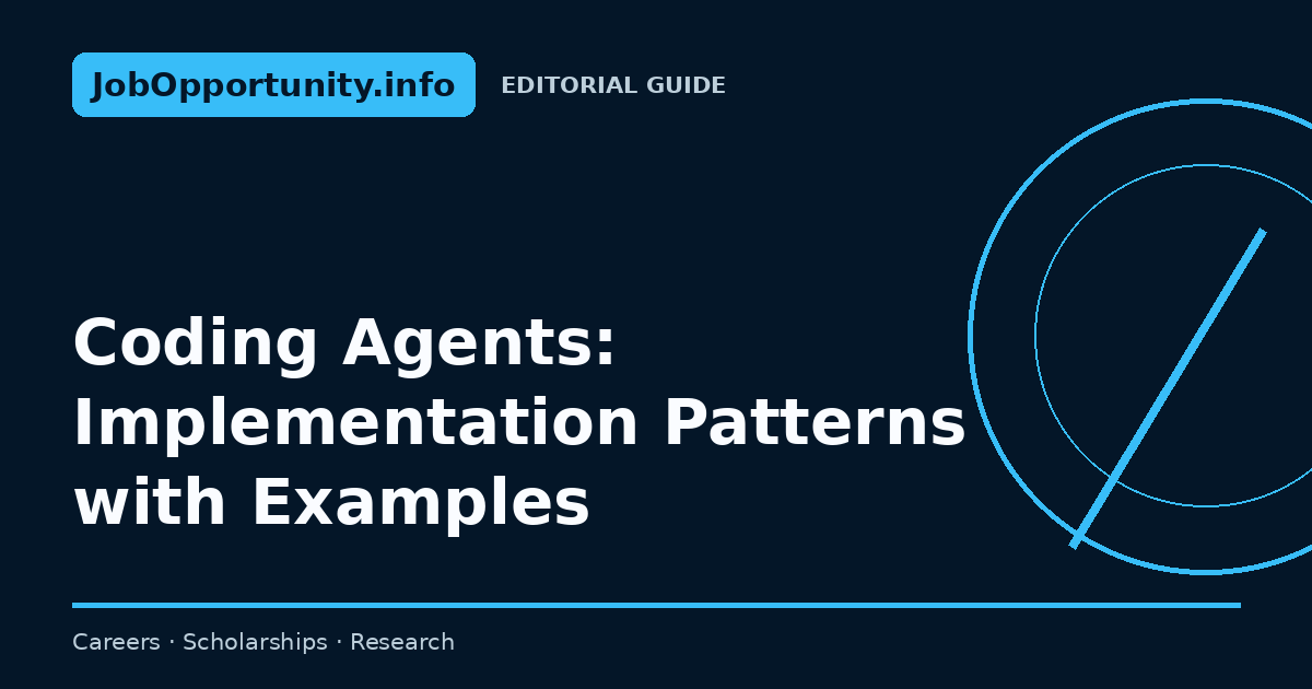 Coding Agents: Implementation Patterns with Examples