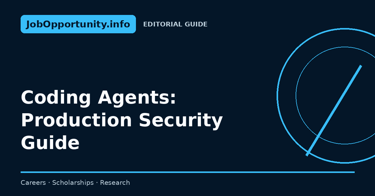 Coding Agents: Production Security Guide