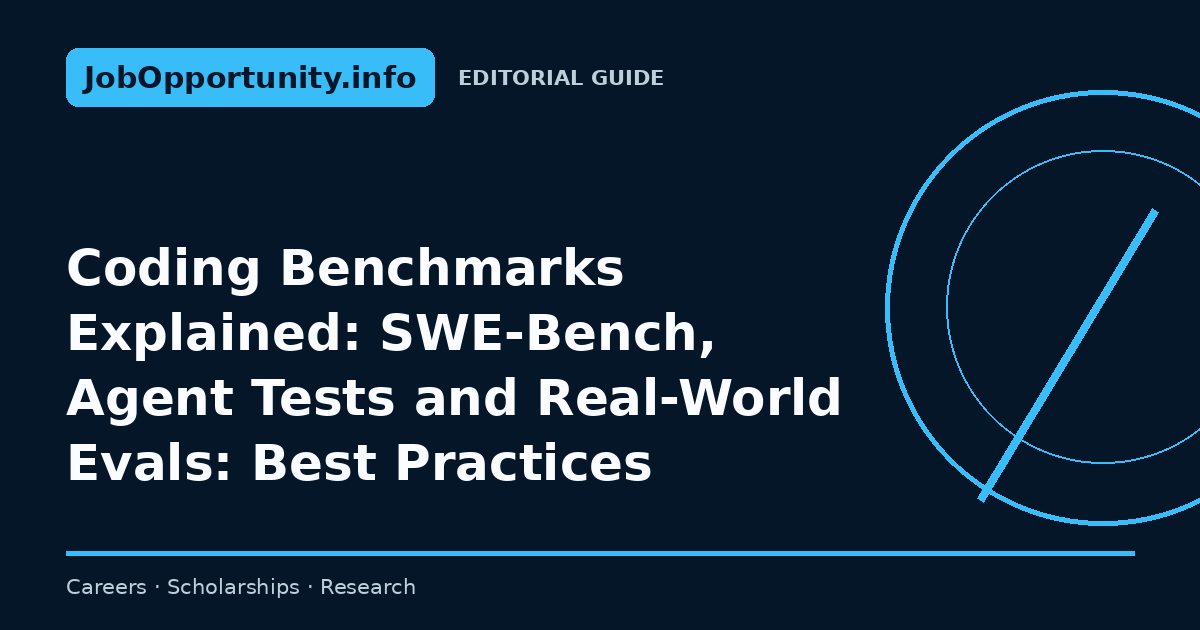 Coding Benchmarks Explained: SWE-Bench, Agent Tests and Real-World Evals: Best Practices