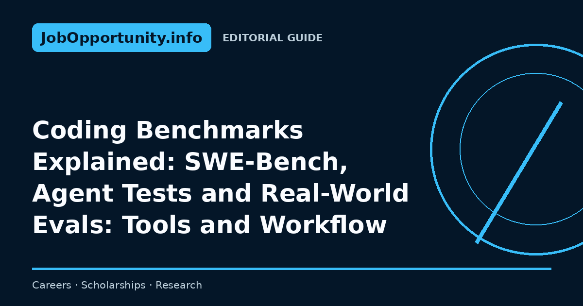 Coding Benchmarks Explained: SWE-Bench, Agent Tests and Real-World Evals: Tools and Workflow