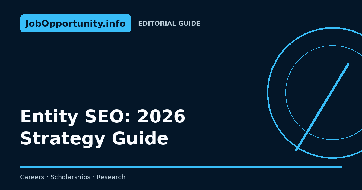 Entity SEO: 2026 Strategy Guide