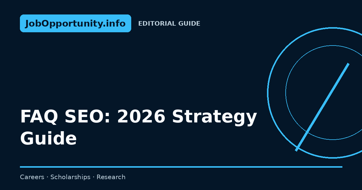 FAQ SEO: 2026 Strategy Guide