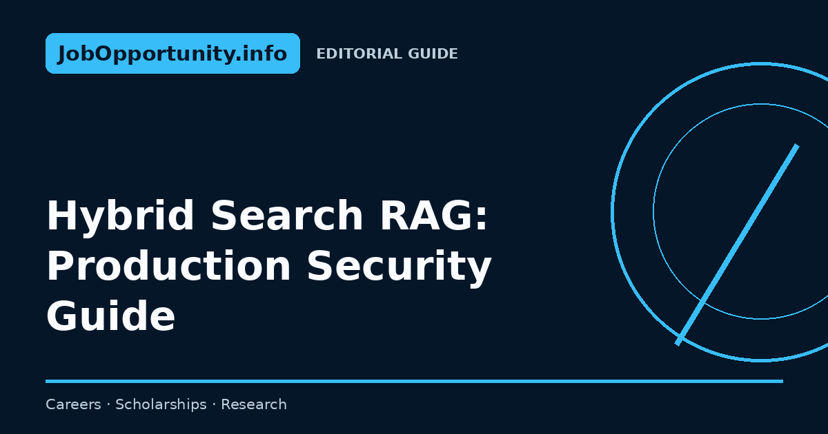 Hybrid Search RAG: Production Security Guide