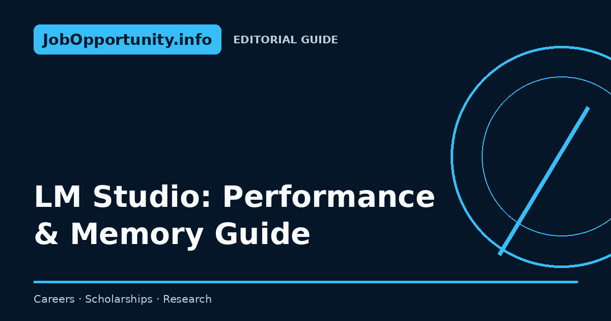 LM Studio: Performance & Memory Guide