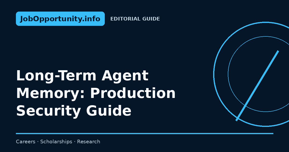Long-Term Agent Memory: Production Security Guide