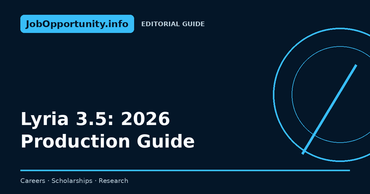 Lyria 3.5: 2026 Production Guide