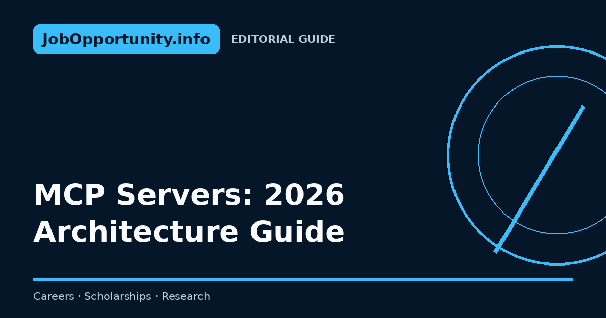 MCP Servers: 2026 Architecture Guide