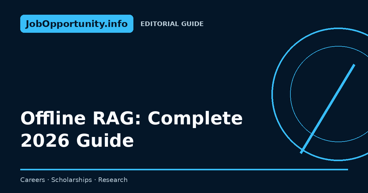 Offline RAG: Complete 2026 Guide