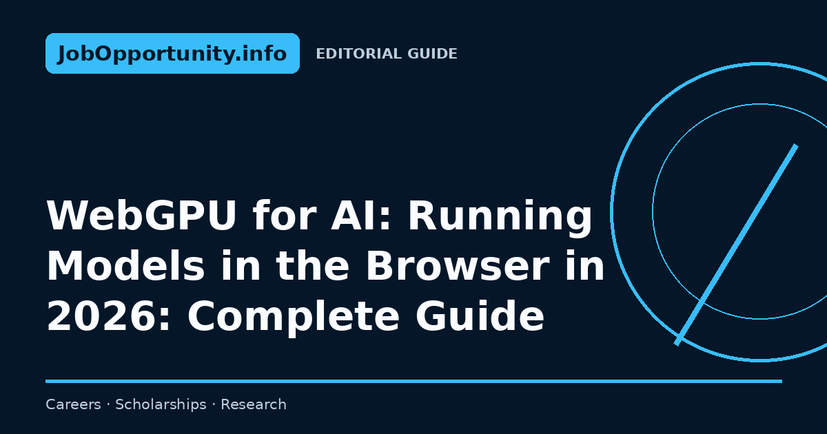 WebGPU for AI: Running Models in the Browser in 2026: Complete Guide