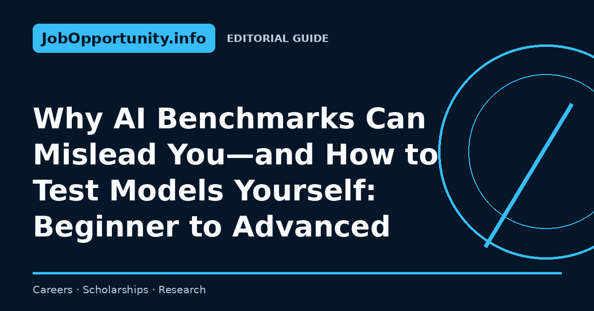 Why AI Benchmarks Can Mislead You—and How to Test Models Yourself: Beginner to Advanced