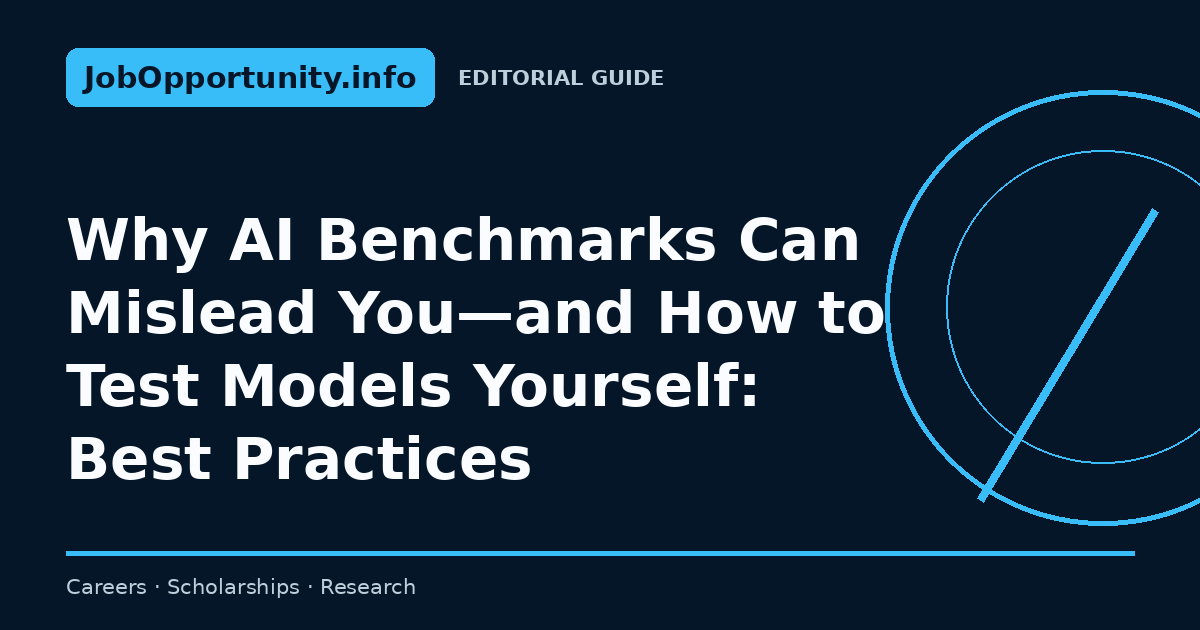 Why AI Benchmarks Can Mislead You—and How to Test Models Yourself: Best Practices