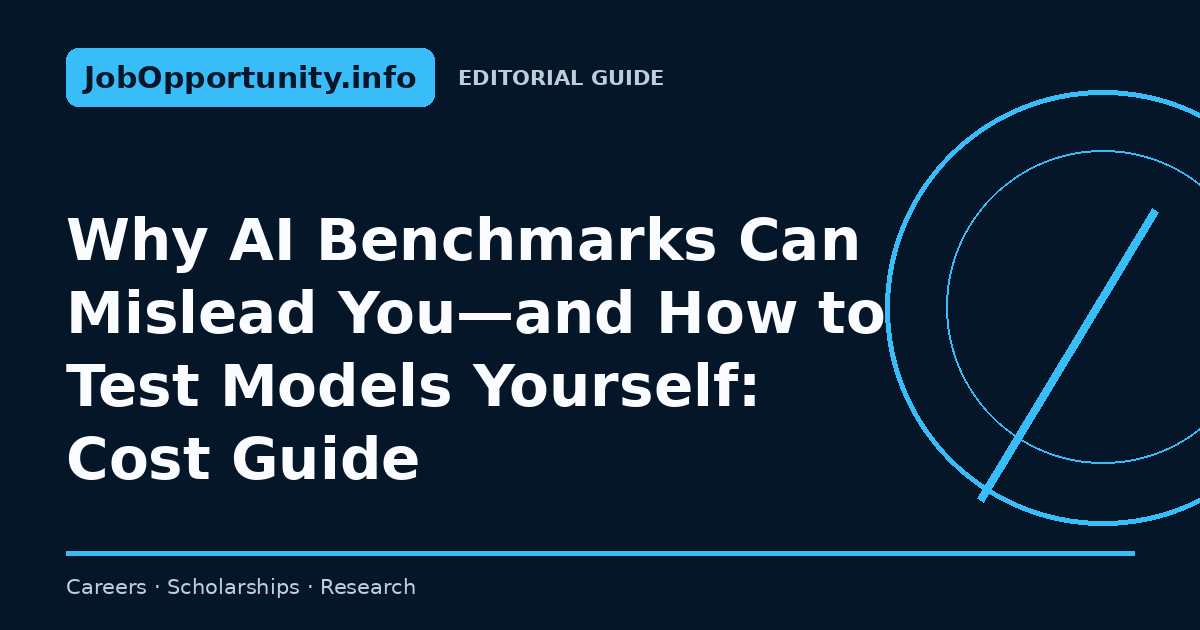 Why AI Benchmarks Can Mislead You—and How to Test Models Yourself: Cost Guide